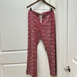 Never worn woman’s Calvin Klein Flannel Pajama Bottoms